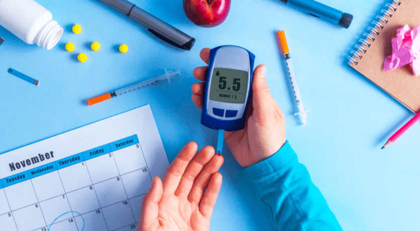 Controlar o azucre no sangue é importante na diabetes